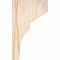 Ekena Millwork Monterey Smooth Corbel, Douglas Fir, 5 1/2"W x 6"D x 10"H COR06X06X10MON00SDF - alternate 2